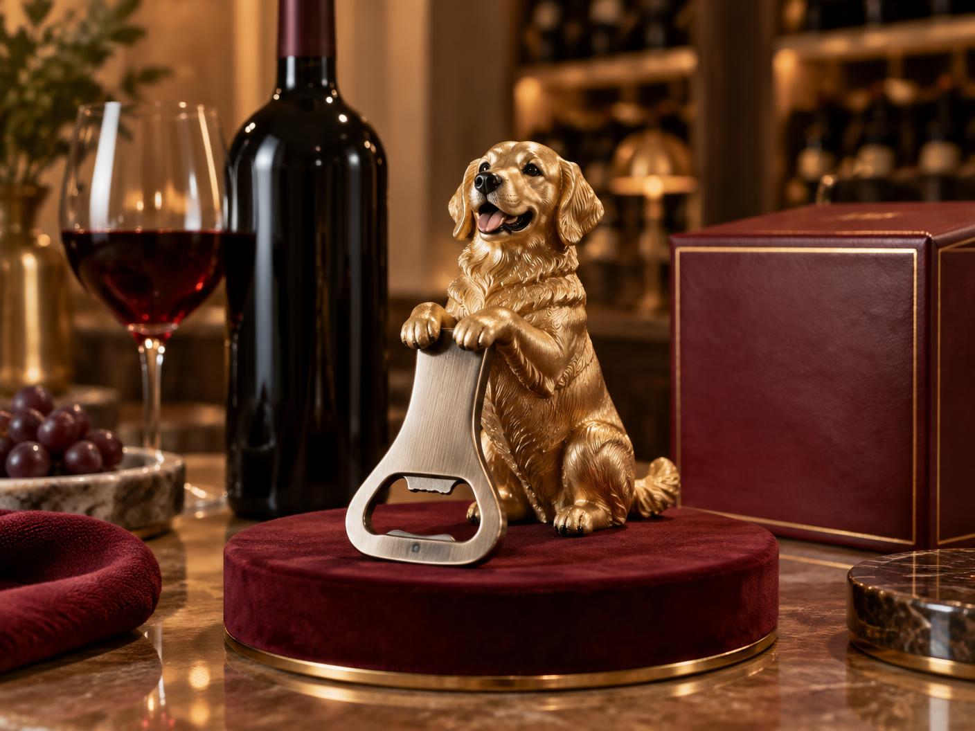 Golden Companion Bottle Opener